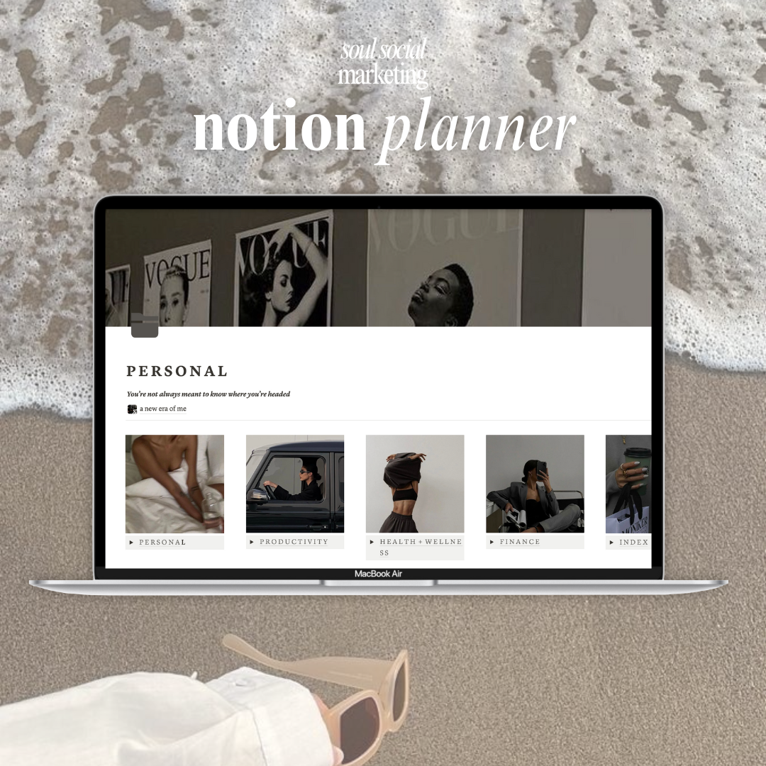Ästhetischer Notion Planner (PLR)