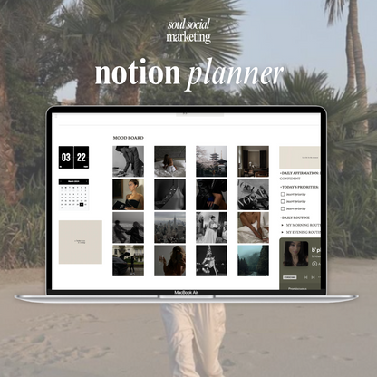 Ästhetischer Notion Planner (PLR)